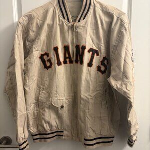 Vintage 1990's Mirage San Francisco Giants REVERSIBLE Bomber Jacket